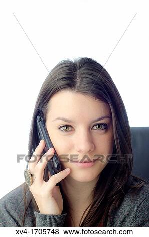 Pretty girl smile and look at camera View Large Photo Image Stock Photo - Pretty girl smile and look at camera. Fotosearch