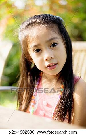 Pretty little girl View Large Photo Image Stock Image - Pretty little girl. Fotosearch