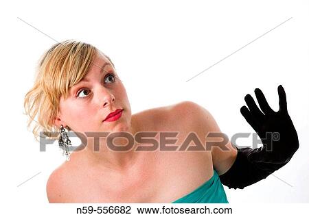 Pretty young woman with concerned exression and body language. View Large Photo Image Stock Image - Pretty young woman with concerned exression and body language.. Fotosearch
