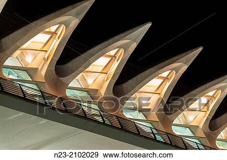 Prince Felipe Museum of Sciences, Valencia, Spain. View Large Photo Image Stock Photo - Prince Felipe Museum of Sciences, Valencia, Spain.. Fotosearch