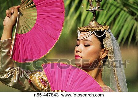 Princess waving fan. Philippines View Large Photo Image Stock Image - Princess waving fan. Philippines. Fotosearch