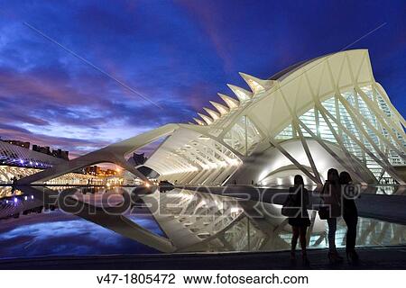 Principe Felipe Science Museum, City of Arts and Sciences, Valencia, Spain, Europe View Large Photo Image Stock Image - Principe Felipe Science Museum, City of Arts and Sciences, Valencia, Spain, Europe. Fotosearch