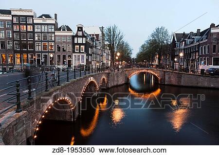 prinsengracht with leidsegracht in old town. amsterdam. View Large Photo Image Stock Image - prinsengracht with leidsegracht in old town. amsterdam.. Fotosearch