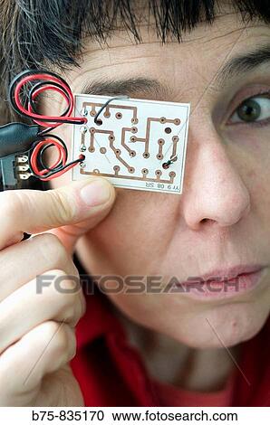 Printed circuit board, PCB. Mechanically support and electrically connect electronic components using conductive pathways, or traces. View Large Photo Image Stock Image - Printed circuit board, PCB. Mechanically support and electrically connect electronic components using conductive pathways, or traces.. Fotosearch