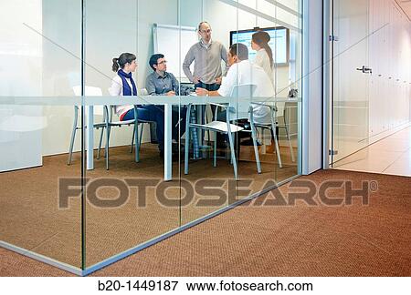 Project meeting, smart systems for transportation and engineering, Vicomtech-IK4 Visual Interaction and Communication Technologies Centre View Large Photo Image Stock Photo - Project meeting, smart systems for transportation and engineering, Vicomtech-IK4 Visual Interaction and Communication Technologies Centre. Fotosearch