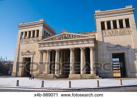 Propyl? en gate Konigsplatz square central Munich Bavaria Germany Europe View Large Photo Image Stock Image - Propyl? en gate Konigsplatz square central Munich Bavaria Germany Europe. Fotosearch