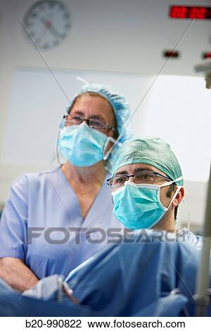 Stock Image - Prostate surgery, bipolar TURP (transurethral resection of the prostate), urology. Hospital Policlinica Gipuzkoa, San Sebastian, Donostia, Euskadi, Spain. Fotosearch