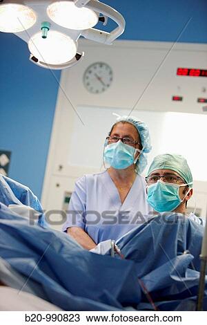 Stock Image - Prostate surgery, bipolar TURP (transurethral resection of the prostate), urology. Hospital Policlinica Gipuzkoa, San Sebastian, Donostia, Euskadi, Spain. Fotosearch