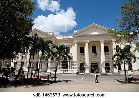 Stock Image - Provincial Palace, Santa Clara, Cuba. Fotosearch