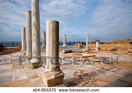 Public bath house, Caesarea (Herod's town), Israel View Large Photo Image Stock Image - Public bath house, Caesarea (Herod's town), Israel. Fotosearch