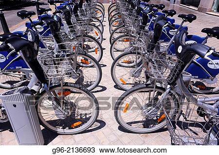 Public Service Bicycle in Valencia View Large Photo Image Stock Image - Public Service Bicycle in Valencia. Fotosearch
