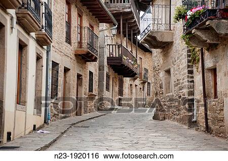 Stock Photograph - Puebla de Sanabria, LEON, SPAIN. Fotosearch