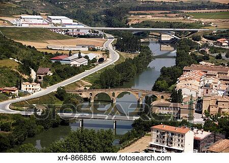 Puente La Reina (Gares), Navarra (Nafarroa), Spain View Large Photo Image Stock Photograph - Puente La Reina (Gares), Navarra (Nafarroa), Spain. Fotosearch