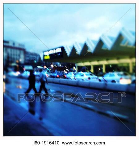 Stock Image - Puerta de Atocha, RENFE, Madrid, Spain. Fotosearch