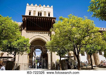 Puerta del Perdon in Patio de los Naranjos, Sevilla. Andalucia, Spain. View Large Photo Image Stock Photograph - Puerta del Perdon in Patio de los Naranjos, Sevilla. Andalucia, Spain.. Fotosearch