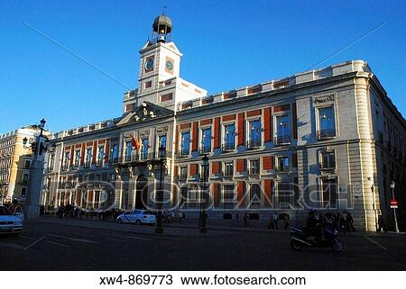 Puerta del Sol, Madrid, Spain View Large Photo Image Stock Image - Puerta del Sol, Madrid, Spain. Fotosearch