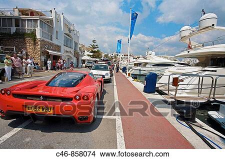 Picture - Puerto Banus. Marbella. Malaga province. Costa del Sol. Andalucia. Spain.. Fotosearch