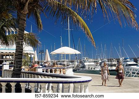 Puerto Calero, Lanzarote, Canary Islands, Spain View Large Photo Image Picture - Puerto Calero, Lanzarote, Canary Islands, Spain. Fotosearch