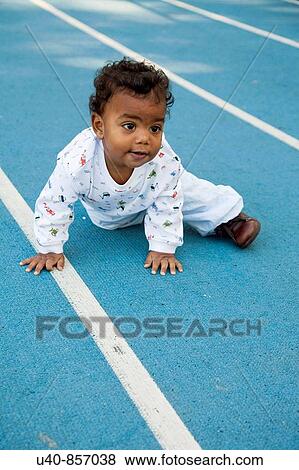 Stock Photo - Puerto Rican baby boy. Fotosearch