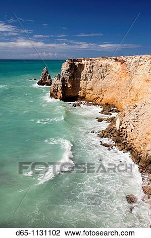Puerto Rico, West Coast, Cabo Rojo, coastline seascape. View Large Photo Image Stock Image - Puerto Rico, West Coast, Cabo Rojo, coastline seascape.. Fotosearch