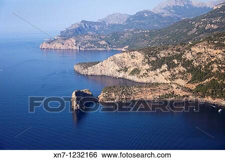 Punta de Sa Foradada, Mallorca, Balearic Islands, Spain View Large Photo Image Stock Photograph - Punta de Sa Foradada, Mallorca, Balearic Islands, Spain. Fotosearch