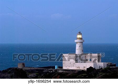 Punta Spadillo lighthouse, Pantelleria Island, Trapani, Sicily, Italy View Large Photo Image Picture - Punta Spadillo lighthouse, Pantelleria Island, Trapani, Sicily, Italy. Fotosearch