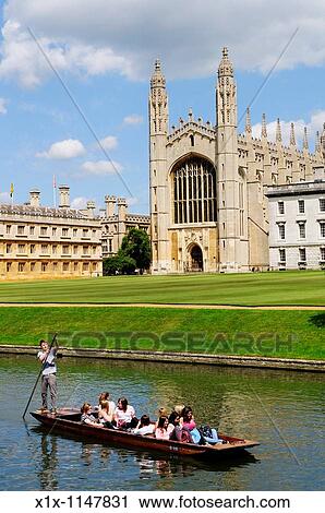 Punting on the River Cam at Kings College Chapel, Cambridge, England, UK View Large Photo Image Stock Image - Punting on the River Cam at Kings College Chapel, Cambridge, England, UK. Fotosearch