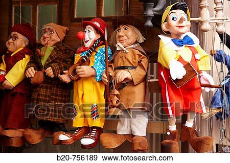 Puppets, souvenirs, Karlova, Prague, Czech Republic View Large Photo Image Stock Photo - Puppets, souvenirs, Karlova, Prague, Czech Republic. Fotosearch