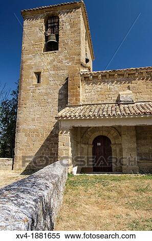 Stock Photography - Purificacion church in Zuazu village Izagaondoa valley, Navarre, Spain. Fotosearch