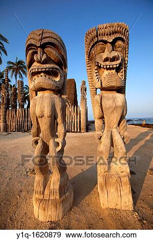 Puuhonua O Honaunau National Historical Park, City of Refuge, Island of Hawaii View Large Photo Image Stock Photo - Puuhonua O Honaunau National Historical Park, City of Refuge, Island of Hawaii. Fotosearch