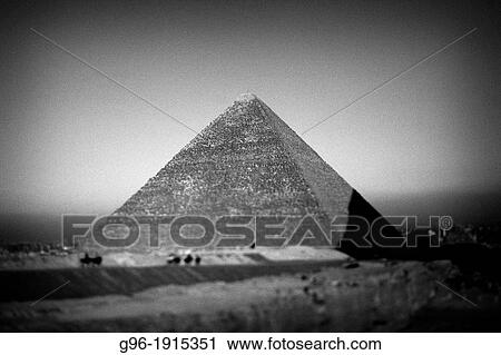 Stock Image - Pyramid of Khufu. Fotosearch
