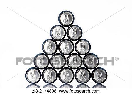 Pyramid of soft drinks cans. View Large Photo Image Stock Photo - Pyramid of soft drinks cans.. Fotosearch