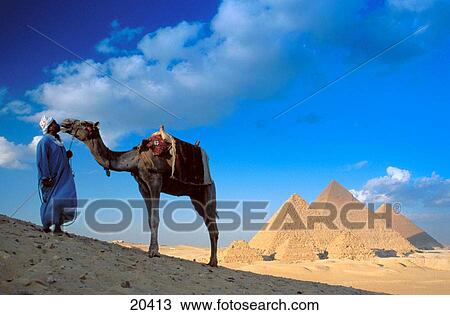 Pyramids of Gizeh. Cairo. Egypt View Large Photo Image Stock Image - Pyramids of Gizeh. Cairo. Egypt. Fotosearch