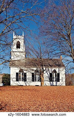 Quaint autumn church, Weston, VT, Vermont, USA View Large Photo Image Stock Image - Quaint autumn church, Weston, VT, Vermont, USA. Fotosearch