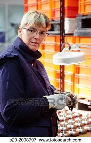 Quality control. Machined Indecober. Machining of precision parts in series. Automotive industry. Berriz. Bizkaia. Basque Country. Spain. View Large Photo Image Stock Photo - Quality control. Machined Indecober. Machining of precision parts in series. Automotive industry. Berriz. Bizkaia. Basque Country. Spain.. Fotosearch