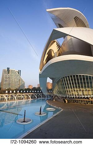 Queen Sofia Palace of the Arts, City of Arts and Sciences, Valencia, Comunidad Valenciana, Spain View Large Photo Image Stock Image - Queen Sofia Palace of the Arts, City of Arts and Sciences, Valencia, Comunidad Valenciana, Spain. Fotosearch