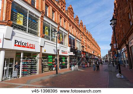 Queen Victoria Street, Reading, Berkshire, England, UK. View Large Photo Image Stock Photography - Queen Victoria Street, Reading, Berkshire, England, UK.. Fotosearch