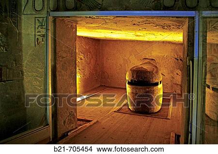 Queens Valley: sarcophagus room of the Amen Khopshef tomb. Luxor west bank. Egypt. View Large Photo Image Picture - Queens Valley: sarcophagus room of the Amen Khopshef tomb. Luxor west bank. Egypt.. Fotosearch