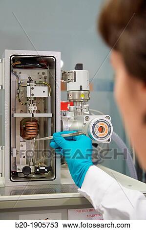 Quenching Dilatometer Equipment to measure the expansion and contraction of the metal and determine the phase transformation temperatures View Large Photo Image Stock Image - Quenching Dilatometer Equipment to measure the expansion and contraction of the metal and determine the phase transformation temperatures. Fotosearch