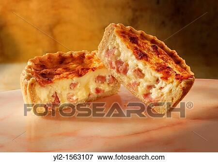 Quiche Lorraine View Large Photo Image Stock Photo - Quiche Lorraine. Fotosearch