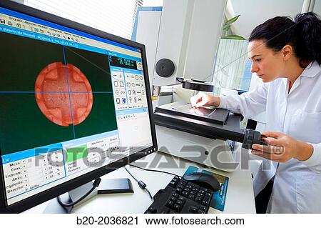 Quick image. Vision System for non-contact measurement. Technical measuring a piece by image processing. Measurement area and image processing methods. Innovative Metrology applied. Sariki Metrology. Elgoibar. Gipuzkoa. Basque Country. Spain. View Large Photo Image Stock Image - Quick image. Vision System for non-contact measurement. Technical measuring a piece by image processing. Measurement area and image processing methods. Innovative Metrology applied. Sariki Metrology. Elgoibar. Gipuzkoa. Basque Country. Spain.. Fotosearch