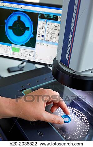 Quick image. Vision System for non-contact measurement. Technical measuring a plastic component for image processing. Measurement area and image processing methods. Innovative Metrology applied. Sariki Metrology. Elgoibar. Gipuzkoa. Basque Country. Spain. View Large Photo Image Stock Image - Quick image. Vision System for non-contact measurement. Technical measuring a plastic component for image processing. Measurement area and image processing methods. Innovative Metrology applied. Sariki Metrology. Elgoibar. Gipuzkoa. Basque Country. Spain.. Fotosearch