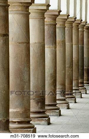 Quito Old Quarter, Columns at backyard, Church of San Francisco (1536). Quito. Ecuador. South America. 2007 View Large Photo Image Stock Photo - Quito Old Quarter, Columns at backyard, Church of San Francisco (1536). Quito. Ecuador. South America. 2007. Fotosearch