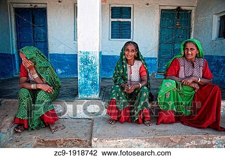 Rabari women in Bhuj area Kutch, Gujarat, India View Large Photo Image Stock Image - Rabari women in Bhuj area Kutch, Gujarat, India. Fotosearch