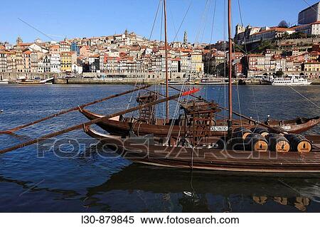 ? Rabelos? Port wine carring barges, Douro river, Porto, Portugal View Large Photo Image Stock Photography - ? Rabelos? Port wine carring barges, Douro river, Porto, Portugal. Fotosearch