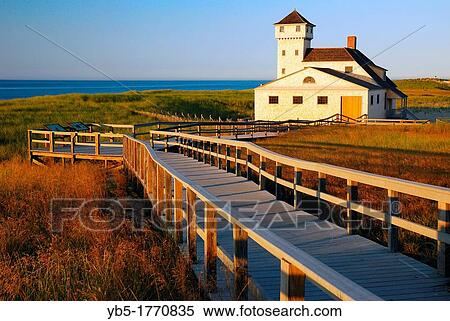 Race Point Coast Guard Station View Large Photo Image Stock Photography - Race Point Coast Guard Station. Fotosearch