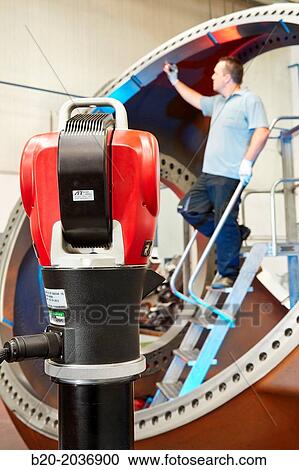 Radian Laser Tracker. Laser Measurement large volumes. Measuring wind component. Innovative Metrology applied. Sariki Metrology. Elgoibar. Gipuzkoa. Basque Country. Spain. View Large Photo Image Stock Image - Radian Laser Tracker. Laser Measurement large volumes. Measuring wind component. Innovative Metrology applied. Sariki Metrology. Elgoibar. Gipuzkoa. Basque Country. Spain.. Fotosearch