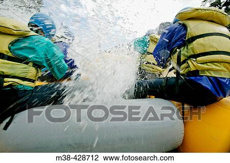 Rafting. Chile. View Large Photo Image Stock Image - Rafting. Chile.. Fotosearch