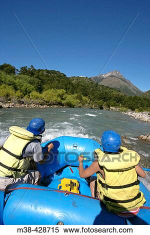 Rafting. Chile. View Large Photo Image Stock Photography - Rafting. Chile.. Fotosearch
