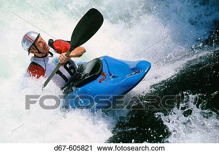 Stock Image - Rafting. Fotosearch